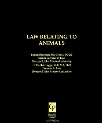 خرید و دانلود نسخه کامل کتاب Law Relating To Animals