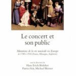 خرید و دانلود نسخه کامل کتاب Le concert et son public : Mutations de la vie musicale en Europe de 1780 à 1914 (France, Allemagne, Angleterre)