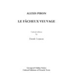خرید و دانلود نسخه کامل کتاب Le fâcheux veuvage