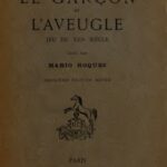 خرید و دانلود نسخه کامل کتاب Le garçon et l’aveugle, jeu du XIIIe siècle