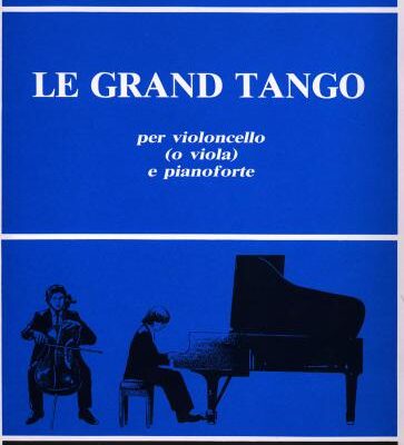 خرید و دانلود نسخه کامل کتاب Le grand tango per violoncello (o viola) e pianoforte