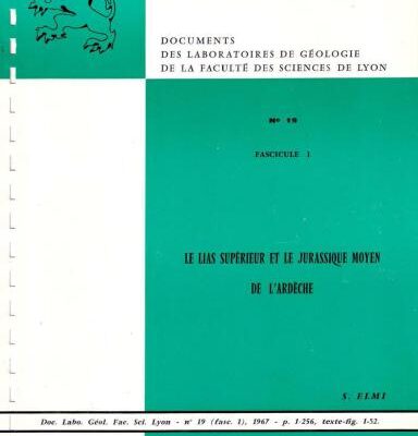 خرید و دانلود نسخه کامل کتاب Le Lias supérieur et le Jurassique moyen de l’Ardèche