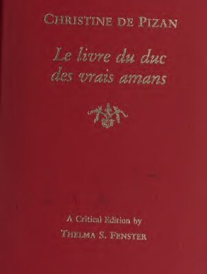 خرید و دانلود نسخه کامل کتاب Le livre du duc des vrais amans
