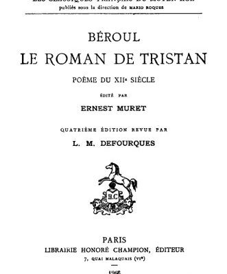 خرید و دانلود نسخه کامل کتاب Le roman de Tristan, poème du XIIe siècle