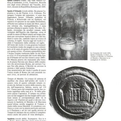 خرید و دانلود نسخه کامل کتاب Le strade di Roma fascicolo 71 [c2c aquila della notte]