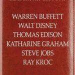 خرید و دانلود نسخه کامل کتاب Leadership Lessons: Warren Buffett, Walt Disney, Thomas Edison, Katharine Graham, Steve Jobs, and Ray Kroc