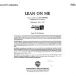 خرید و دانلود نسخه کامل کتاب Lean on me