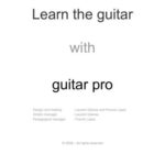 خرید و دانلود نسخه کامل کتاب Learn the guitar with Guitar Pro