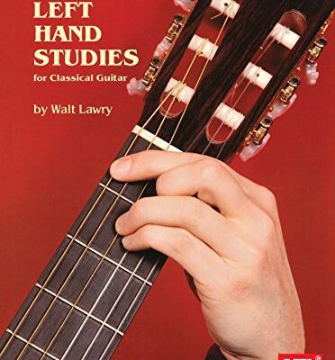 خرید و دانلود نسخه کامل کتاب Left Hand Studies for Classical Guitar –  +  pdf