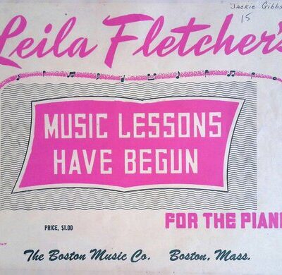 خرید و دانلود نسخه کامل کتاب Leila Fletcher’s Music Lessons Have Begun for the Piano