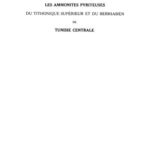 خرید و دانلود نسخه کامل کتاب Les ammonites pyriteuses du Tithonique supérieur et du Berriasien de Tunisie Centrale