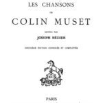 خرید و دانلود نسخه کامل کتاب Les chansons de Colin Muset