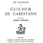 خرید و دانلود نسخه کامل کتاب Les chansons de Guilhem de Cabestanh