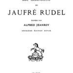 خرید و دانلود نسخه کامل کتاب Les chansons de Jaufré Rudel