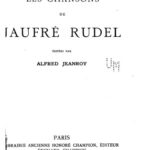 خرید و دانلود نسخه کامل کتاب Les chansons de Jaufré Rudel
