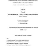خرید و دانلود نسخه کامل کتاب Les insertions lyriques dans les romans en vers du XIIIe siècle