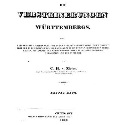 خرید و دانلود نسخه کامل کتاب Les pétrifications de Wurtemberg. Livr. 1. Stoutgart: Chez l’expedition de l’historie de notre temps