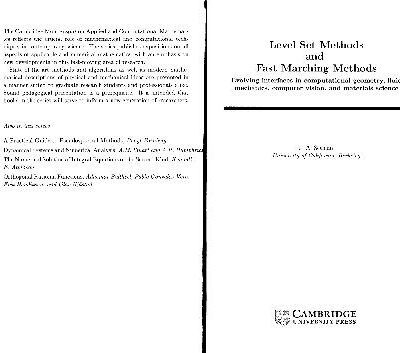 خرید و دانلود نسخه کامل کتاب Level set methods and fast marching methods