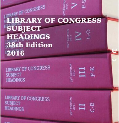 خرید و دانلود نسخه کامل کتاب Library of Congress Subject Headings, 38e, Complete (LCSH)
