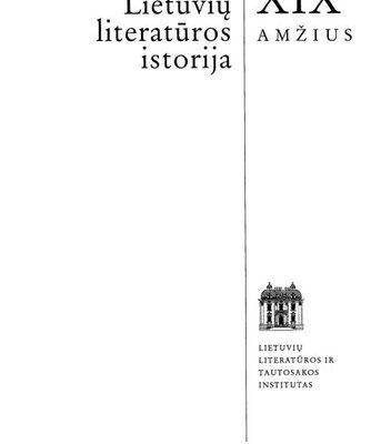 خرید و دانلود نسخه کامل کتاب Lietuvių literatūros istorija: XIX amžius