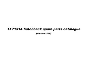 خرید و دانلود نسخه کامل کتاب Lifan Hatchback spare parts catalogue (LF7131A)
