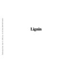 خرید و دانلود نسخه کامل کتاب Lignin. Properties and Materials