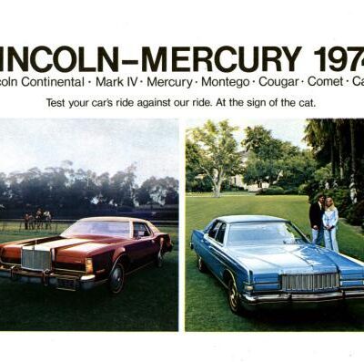 خرید و دانلود نسخه کامل کتاب Lincoln – Mercury 1974