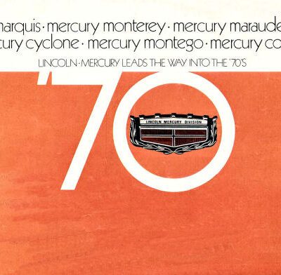 خرید و دانلود نسخه کامل کتاب Lincoln – Mercury leads the way into the ’70’s. ’70 Mercury