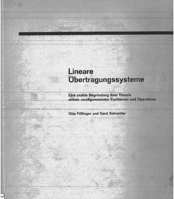 خرید و دانلود نسخه کامل کتاب Lineare Übertragungssysteme