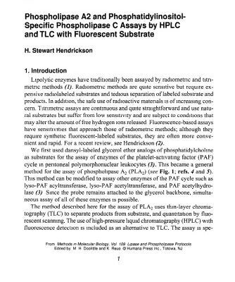خرید و دانلود نسخه کامل کتاب Lipase and Phospholipase Protocols