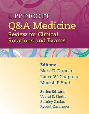 خرید و دانلود نسخه کامل کتاب Lippincott Q&A Medicine: Review for Clinical Rotations and Exams