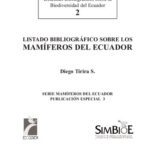 خرید و دانلود نسخه کامل کتاب Listado bibliográfico sobre los mamíferos del Ecuador
