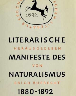 خرید و دانلود نسخه کامل کتاب Literarische Manifeste des Naturalismus 1880-1892