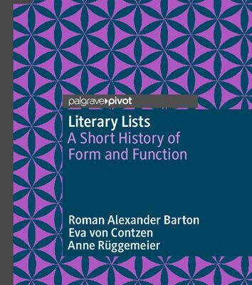 خرید و دانلود نسخه کامل کتاب Literary Lists: A Short History of Form and Function