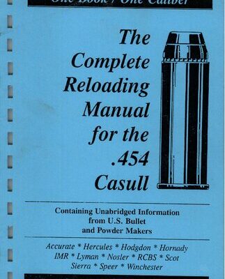 خرید و دانلود نسخه کامل کتاب Loadbooks – 454 Casull