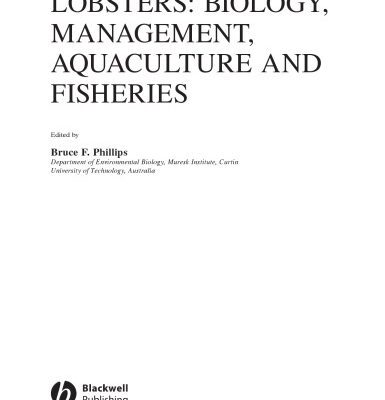 خرید و دانلود نسخه کامل کتاب Lobsters Biology Management Aquaculture and Fisheries