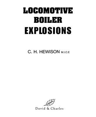 خرید و دانلود نسخه کامل کتاب Locomotive Boiler Explosions