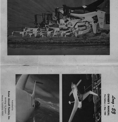 خرید و دانلود نسخه کامل کتاب LongEZ Aircraft Pilot Book POH