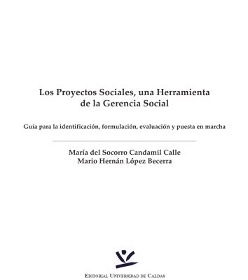 خرید و دانلود نسخه کامل کتاب Los proyectos sociales, una herramienta de la gerencia social
