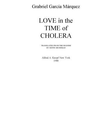 خرید و دانلود نسخه کامل کتاب Love in the Time of Cholera