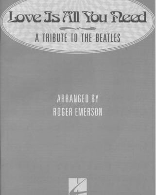 خرید و دانلود نسخه کامل کتاب Love is all you need. A tribute to the Beatles