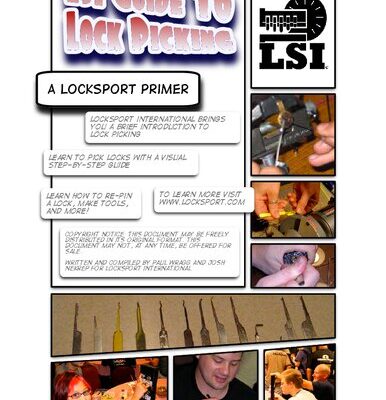 خرید و دانلود نسخه کامل کتاب LSI Guide to Lock Picking – A Locksport Primer