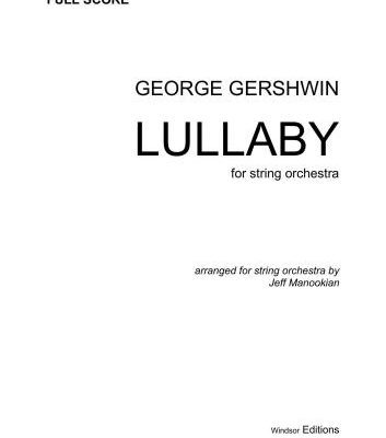خرید و دانلود نسخه کامل کتاب Lullaby for string orchestra