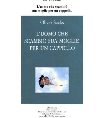 خرید و دانلود نسخه کامل کتاب L’uomo che scambiò sua moglie per un cappello