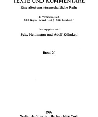 خرید و دانلود نسخه کامل کتاب Lykophrons ’Odyssee’: Alexandra 648-819