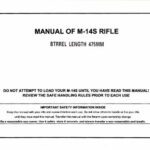 خرید و دانلود نسخه کامل کتاب M-14S Rifle User Manual