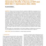 خرید و دانلود نسخه کامل کتاب Machine Learning Empowers Next Generation WLANs: A Survey of WiFi and IEEE 802.11 Optimization (Nov. 2023)