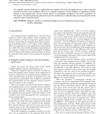 خرید و دانلود نسخه کامل کتاب Machining characteristics of two different materials in surface polishing