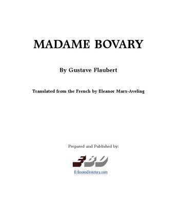 خرید و دانلود نسخه کامل کتاب Madame Bovary