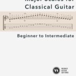 خرید و دانلود نسخه کامل کتاب Major Scales for Classical Guitar. Beginner to Intermediate